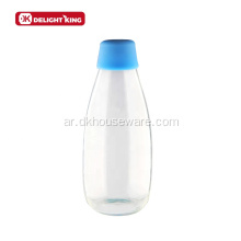 زجاجة ماء مقاومة للحرارة تصميم الأزياء 570 مل
